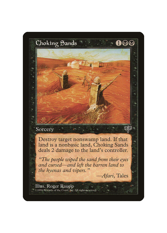 Choking Sands