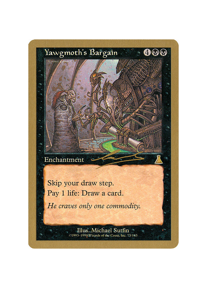 Yawgmoth's Bargain