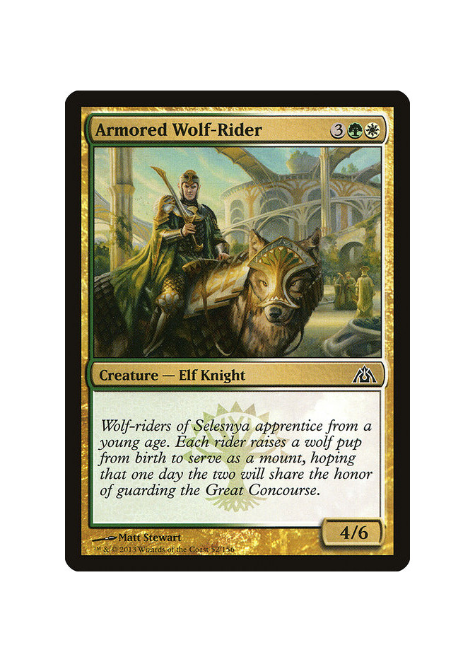 Armored Wolf-Rider