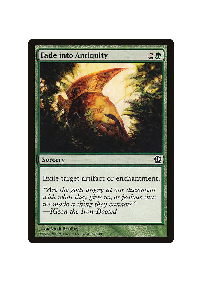 Fade into Antiquity - Foil