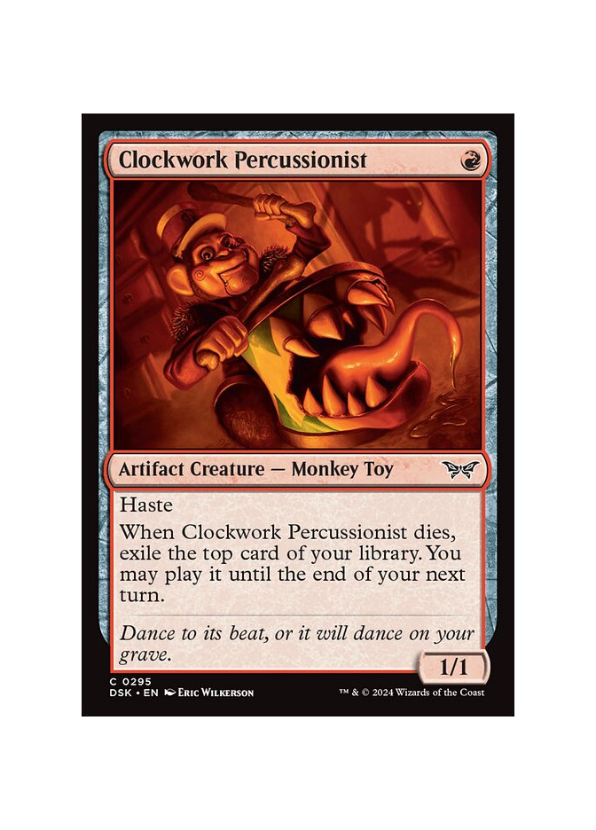 Clockwork Percussionist - Foil