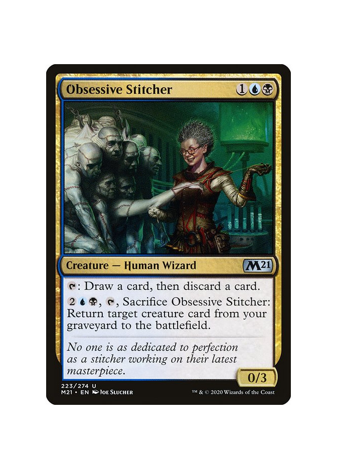 Obsessive Stitcher - Foil