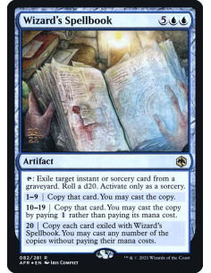 Wizard's Spellbook - Foil
