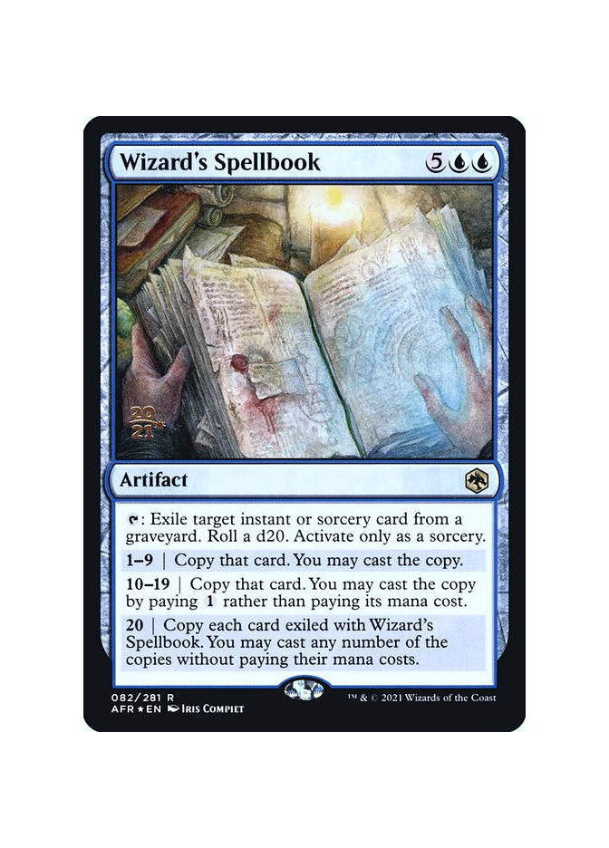 Wizard's Spellbook - Foil