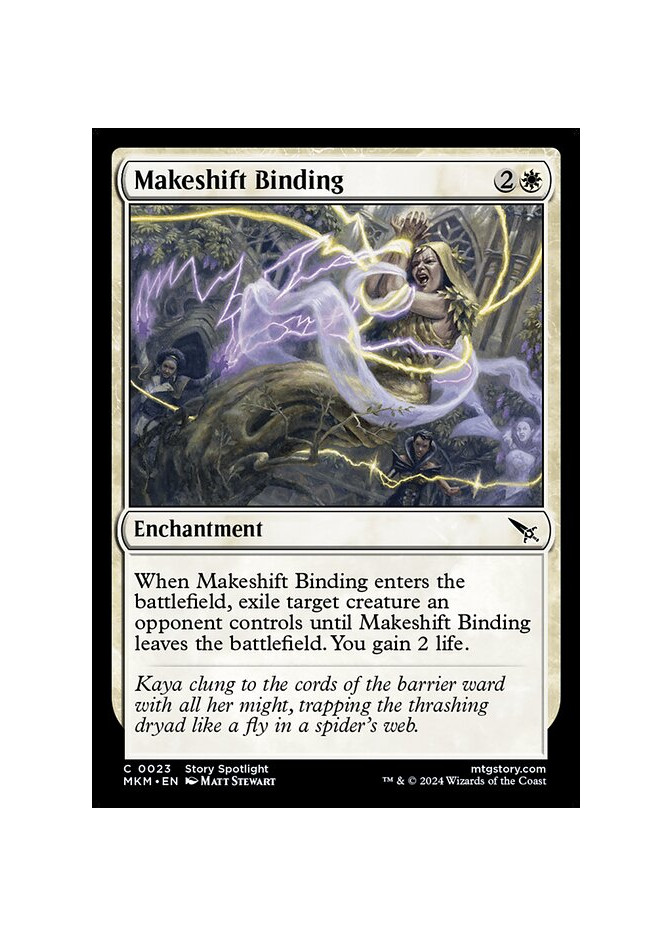 Makeshift Binding - Foil