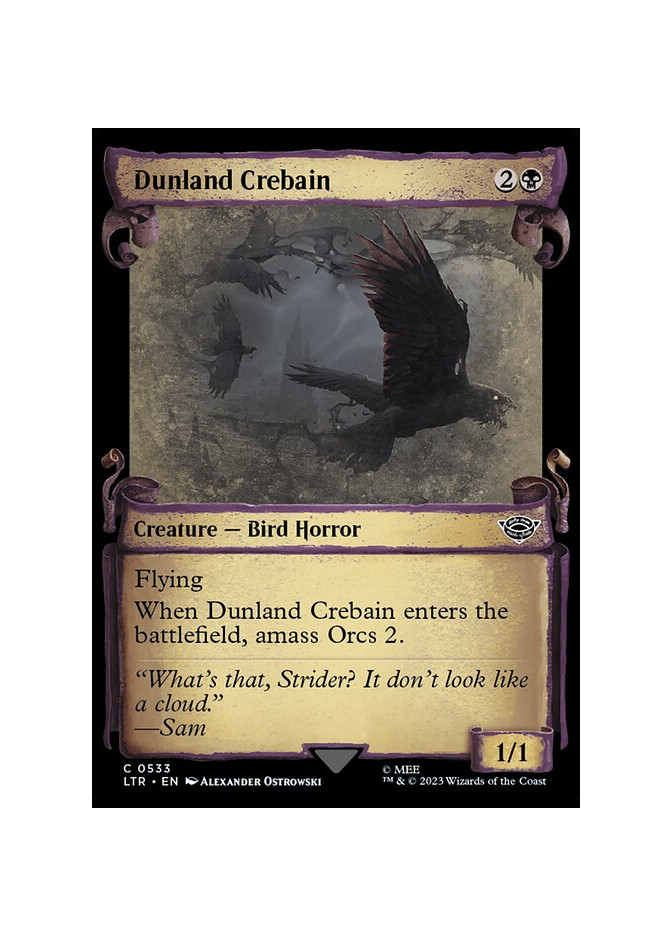 Dunland Crebain - Foil