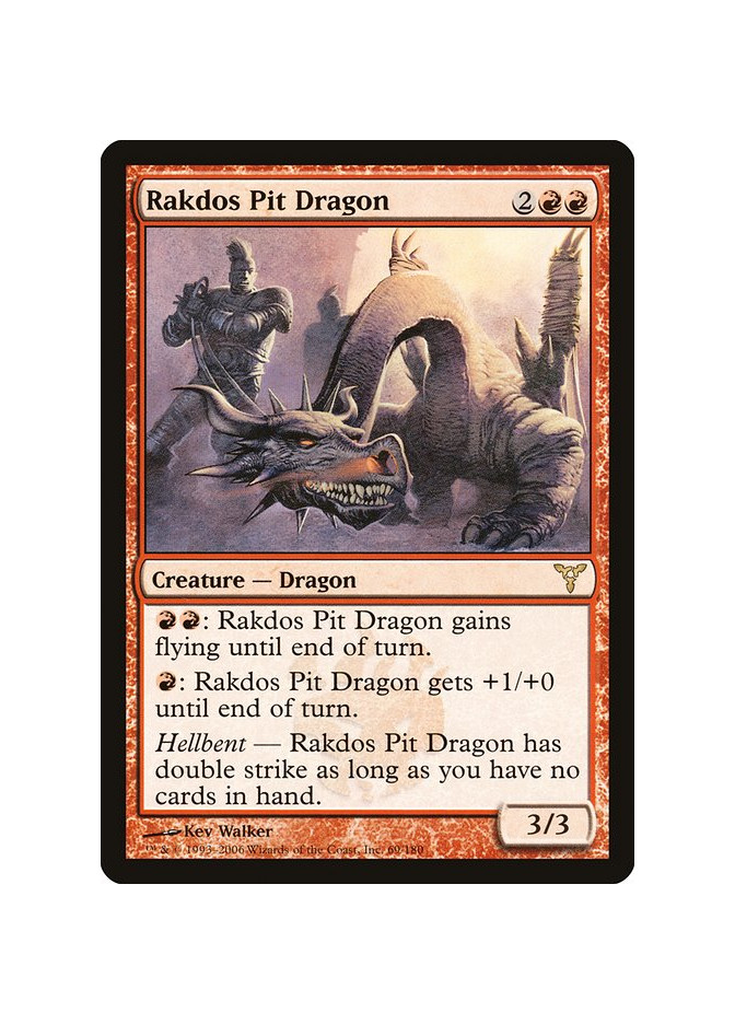 Rakdos Pit Dragon - Foil