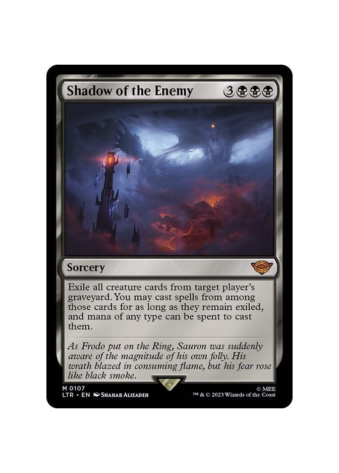 Shadow of the Enemy - Foil