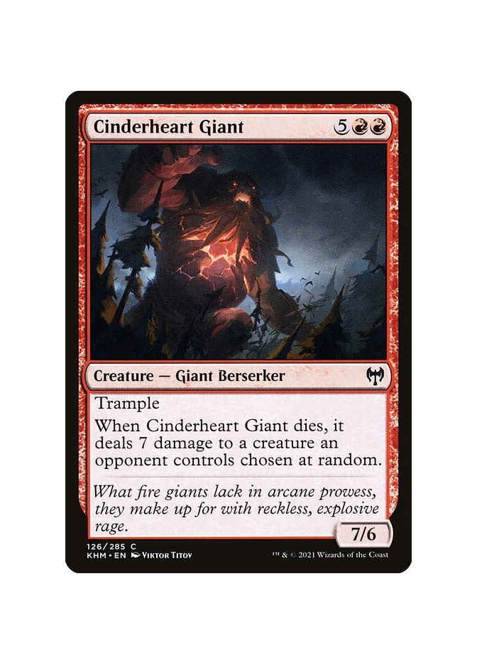 Cinderheart Giant - Foil