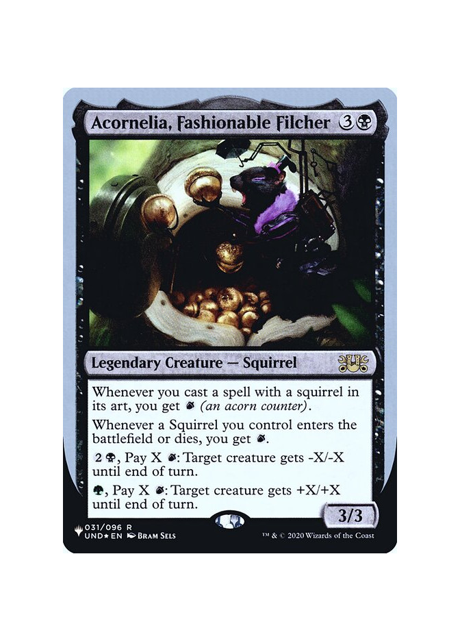 Acornelia, Fashionable Filcher - Foil