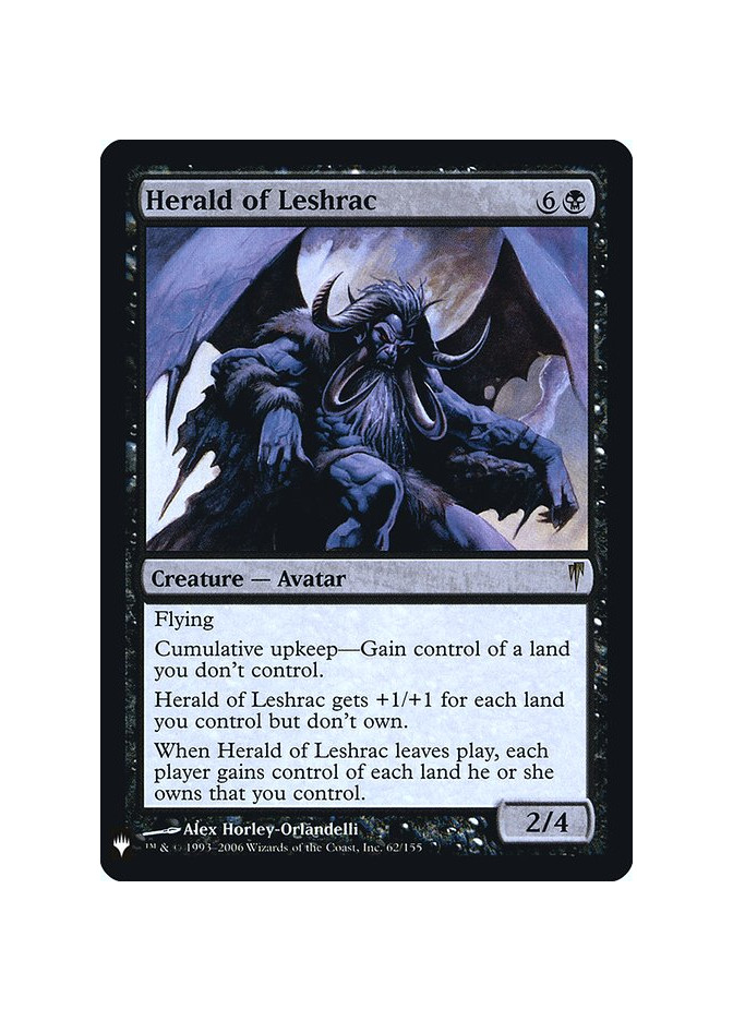 Herald of Leshrac - Foil