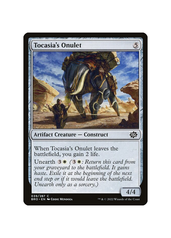Tocasia's Onulet - Foil