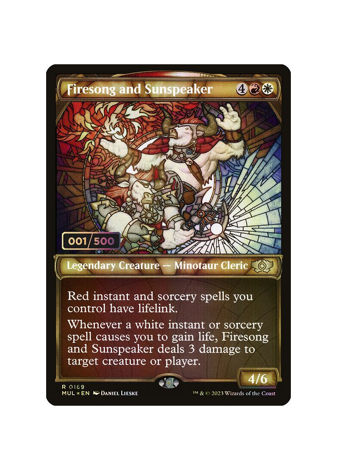 Firesong and Sunspeaker - Foil