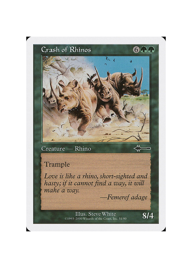 Crash of Rhinos