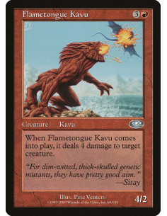 Flametongue Kavu - Foil