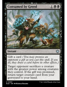 Consumed by Greed - Foil