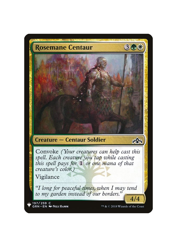 Rosemane Centaur