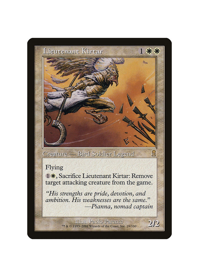 Lieutenant Kirtar - Foil