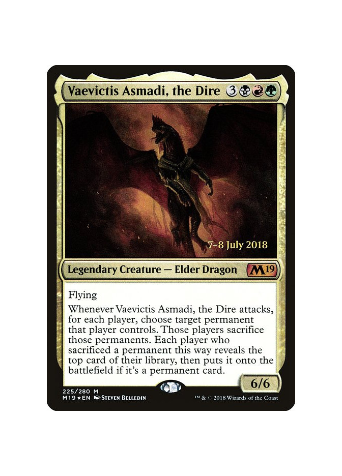 Vaevictis Asmadi, the Dire - Foil