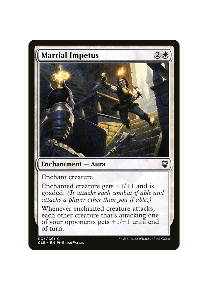 Martial Impetus - Foil