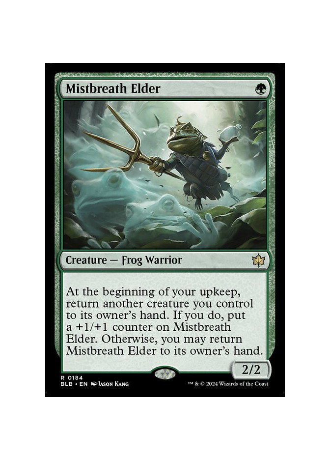 Mistbreath Elder - Foil