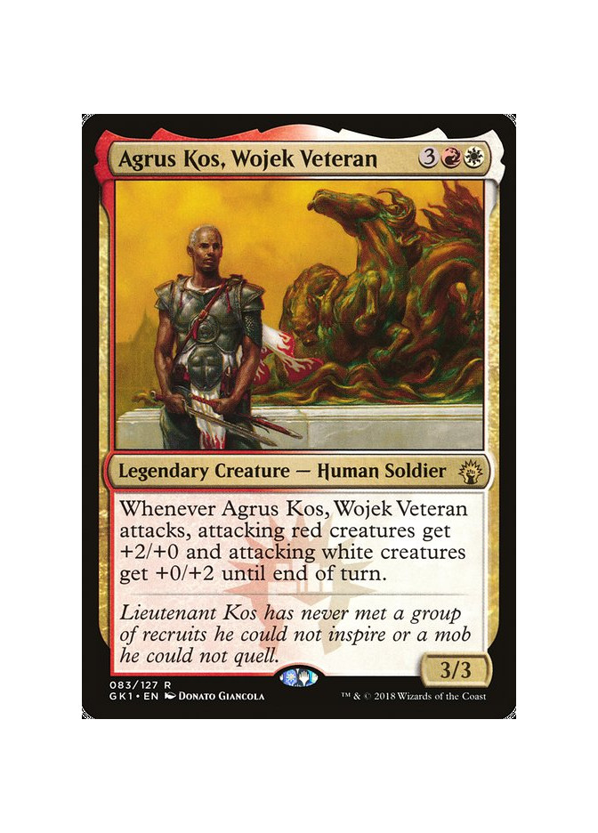 Agrus Kos, Wojek Veteran