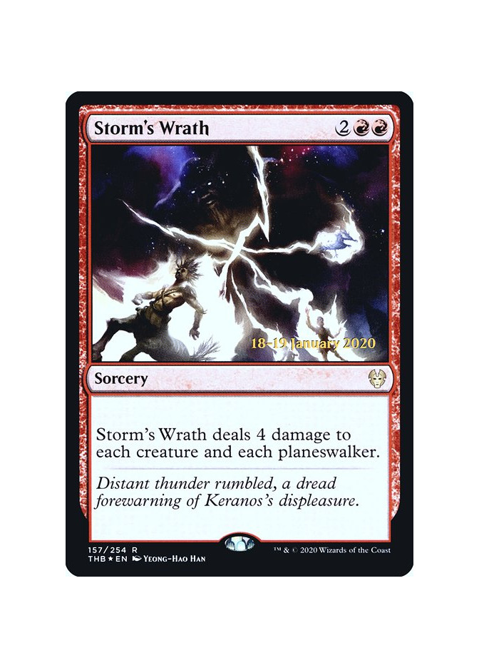 Storm's Wrath - Foil