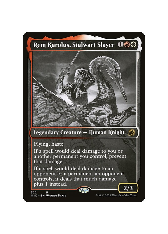 Rem Karolus, Stalwart Slayer - Foil
