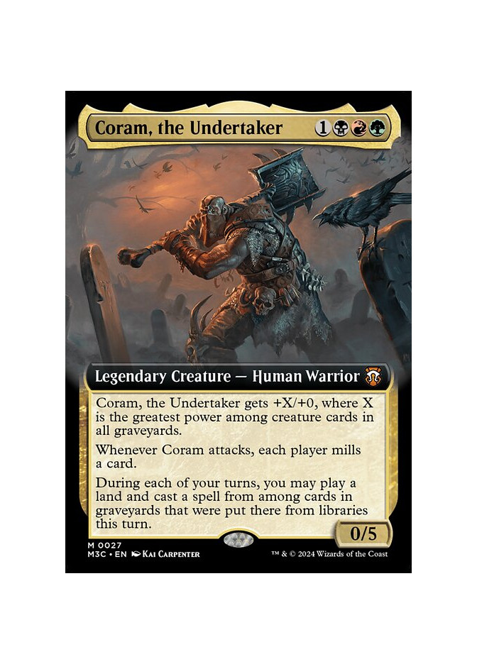 Coram, the Undertaker