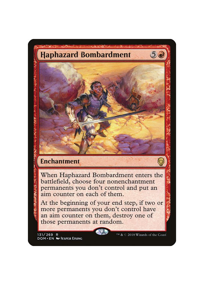 Haphazard Bombardment - Foil