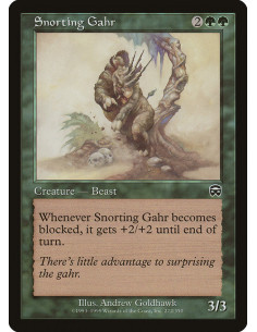 Snorting Gahr - Foil