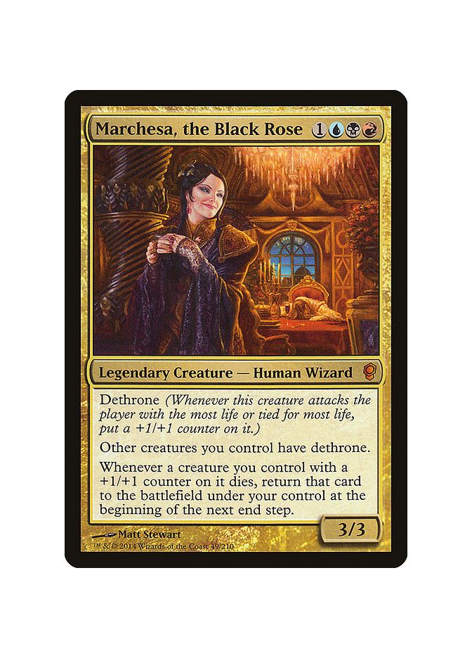 Marchesa, the Black Rose - Foil