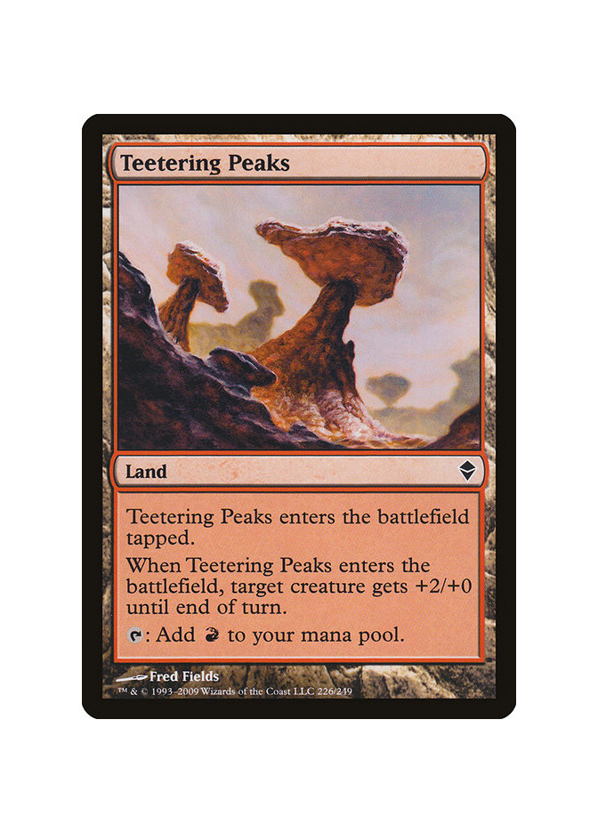 Teetering Peaks