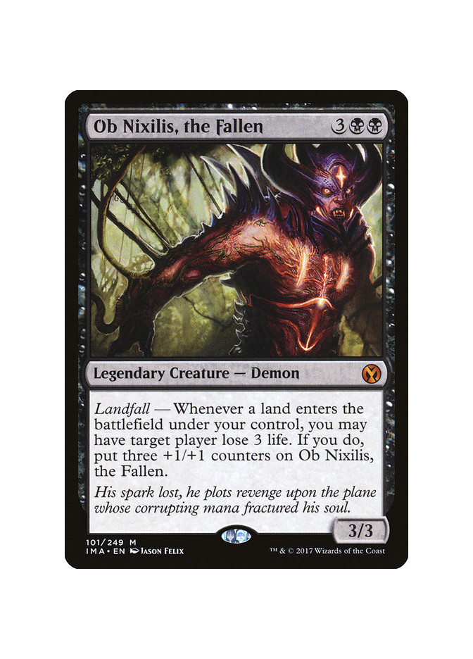 Ob Nixilis, the Fallen - Foil