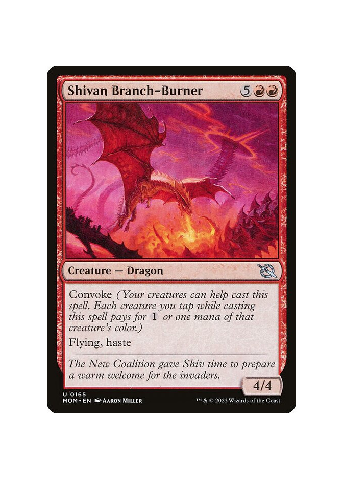 Shivan Branch-Burner - Foil