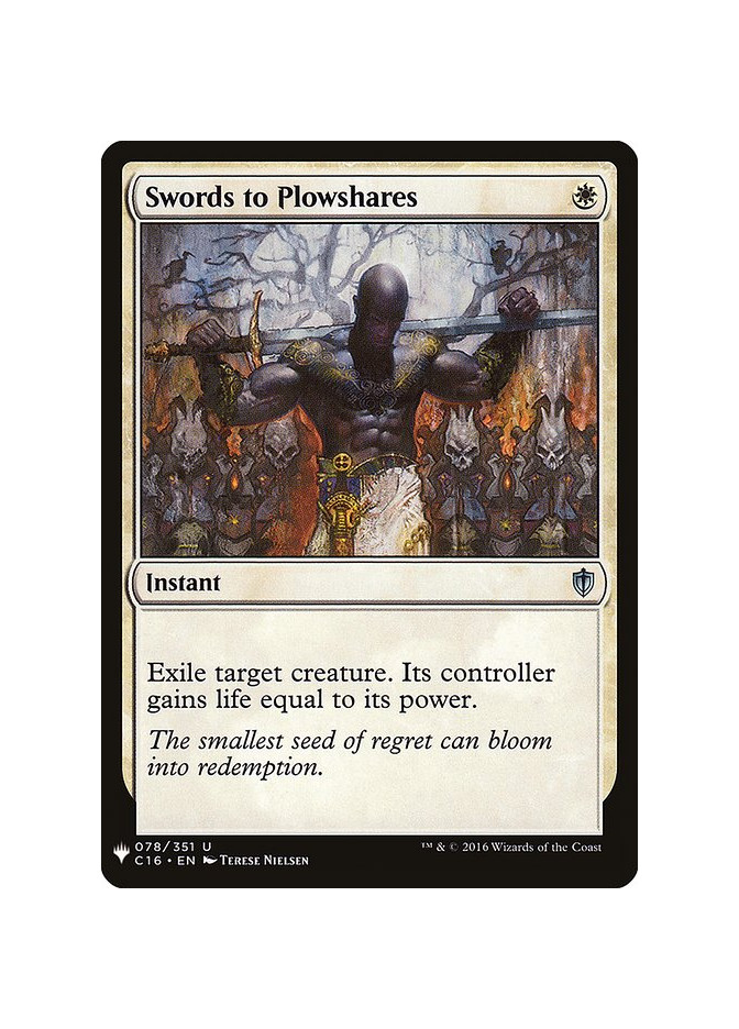 Swords to Plowshares