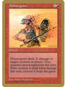 Disintegrate