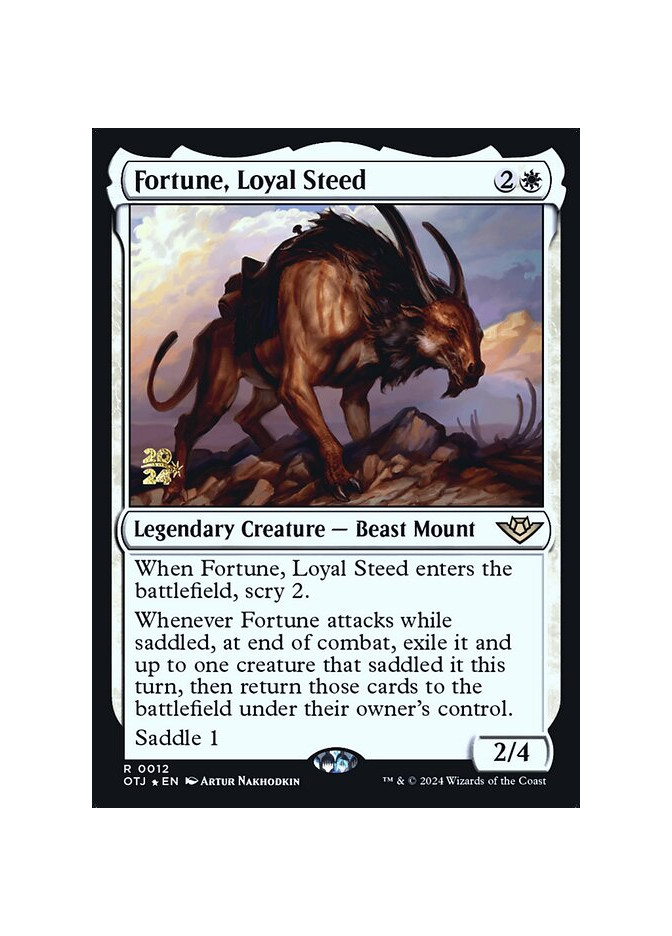 Fortune, Loyal Steed - Foil