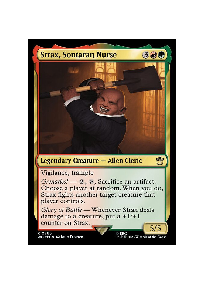 Strax, Sontaran Nurse - Foil