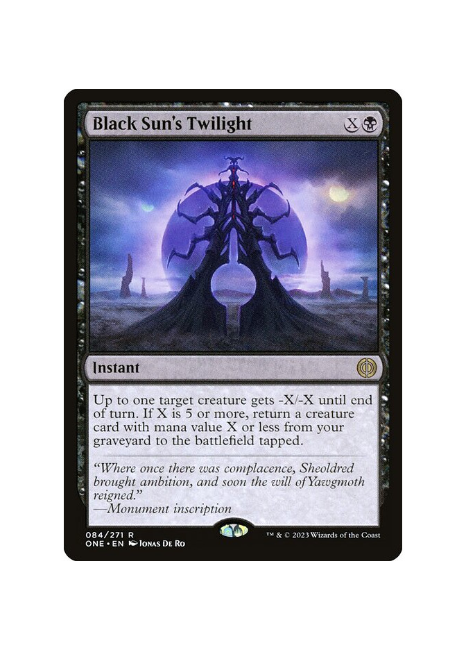 Black Sun's Twilight - Foil