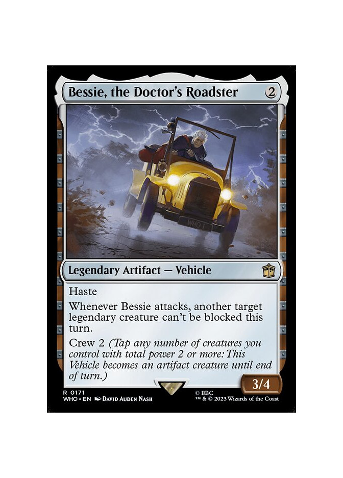 Bessie, the Doctor's Roadster