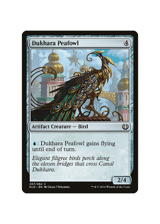 Dukhara Peafowl - Foil