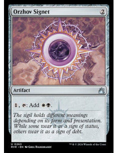 Orzhov Signet - Foil