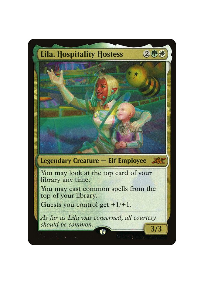 Lila, Hospitality Hostess - Foil