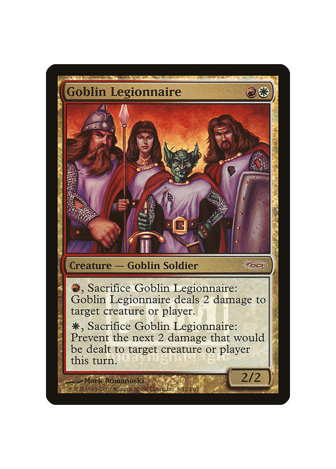 Goblin Legionnaire - Foil