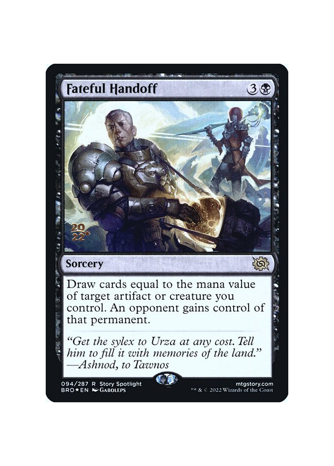 Fateful Handoff - Foil