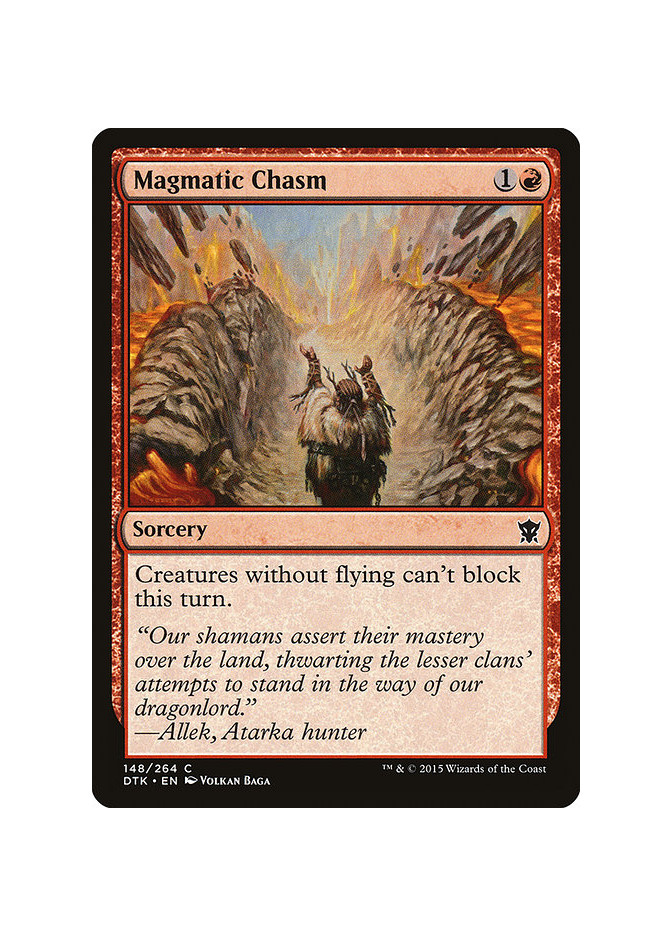 Magmatic Chasm - Foil