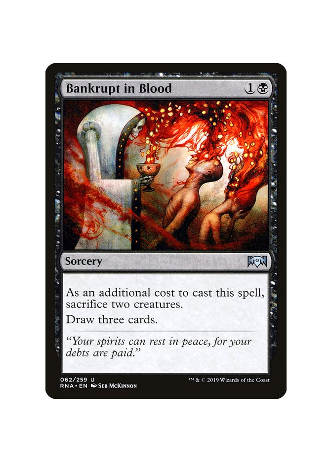 Bankrupt in Blood