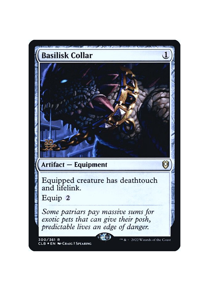 Basilisk Collar - Foil