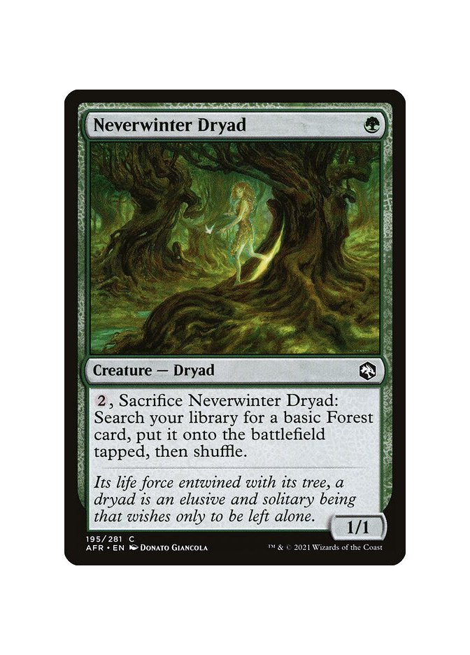 Neverwinter Dryad